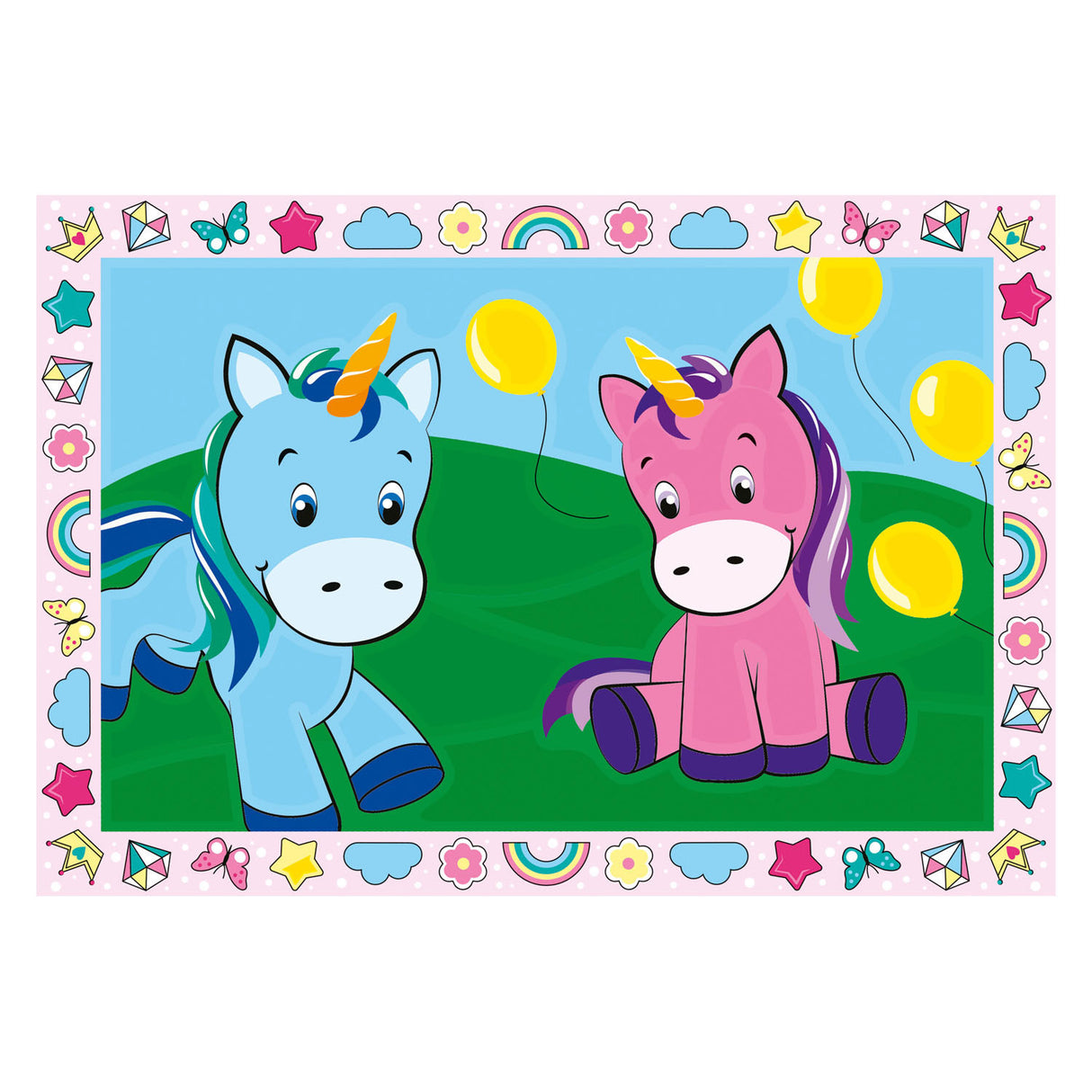 Ravensburger Crart Molerei am Song Bliije Unicorns