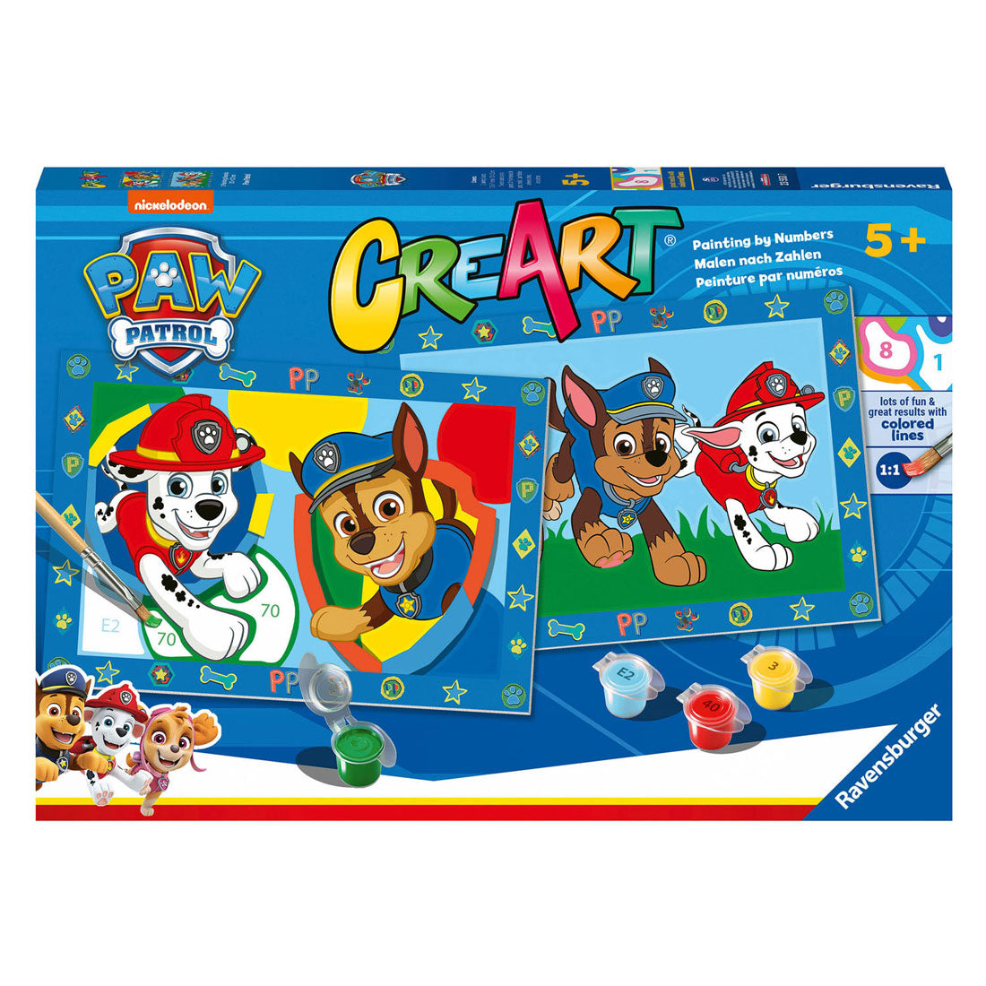 Ravensburger Crart Målning efter nummer Paw Patrol