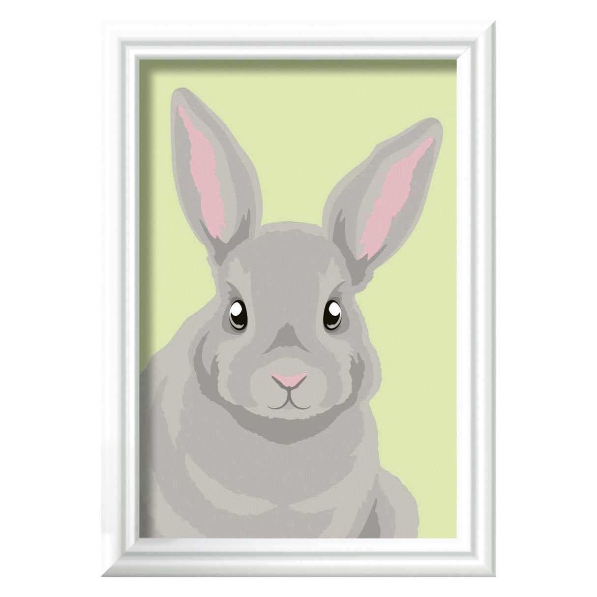 Ravensburger Pintura Ciora en número Grey Rabbit