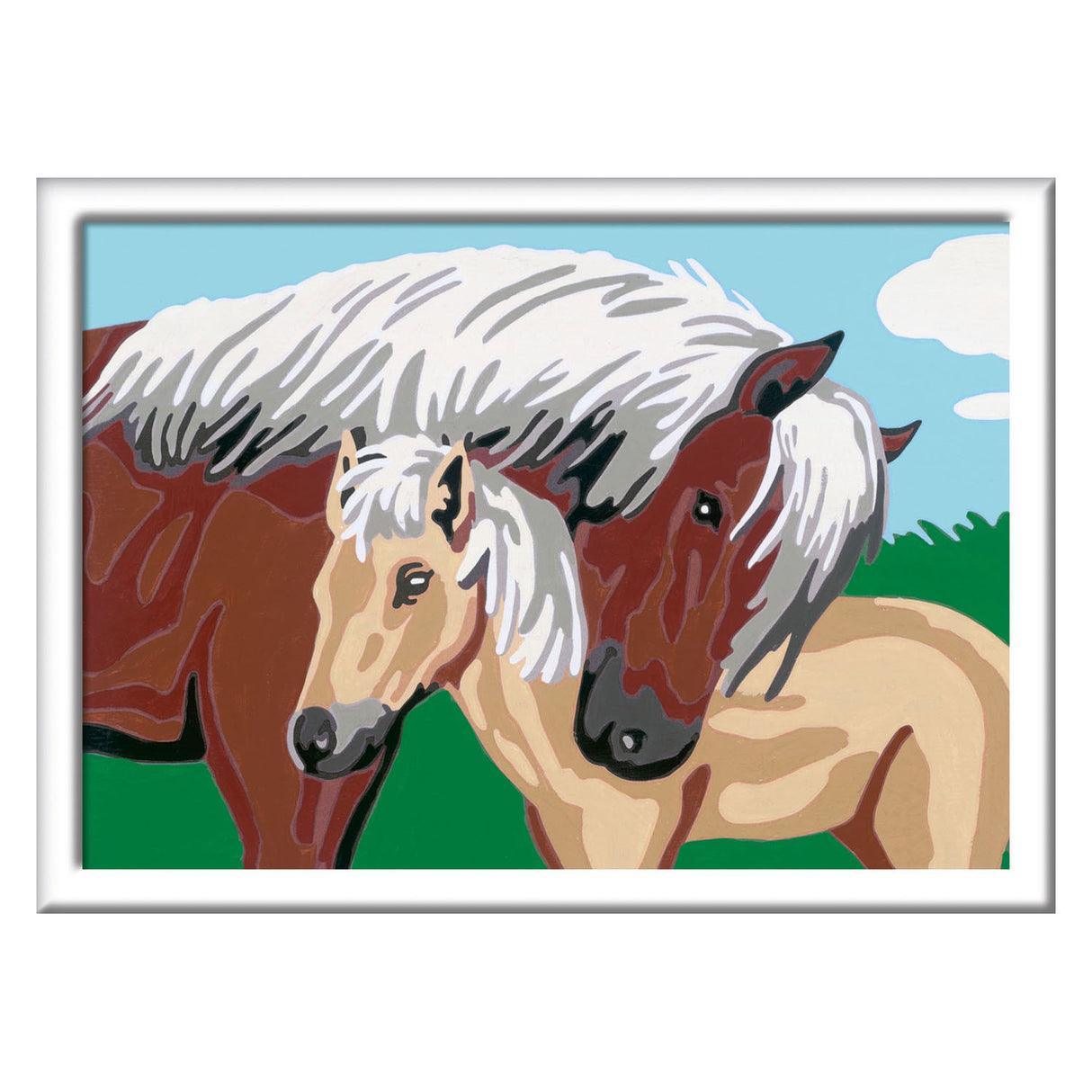 Ravensburger Creart Painting on Song Mother and Foal