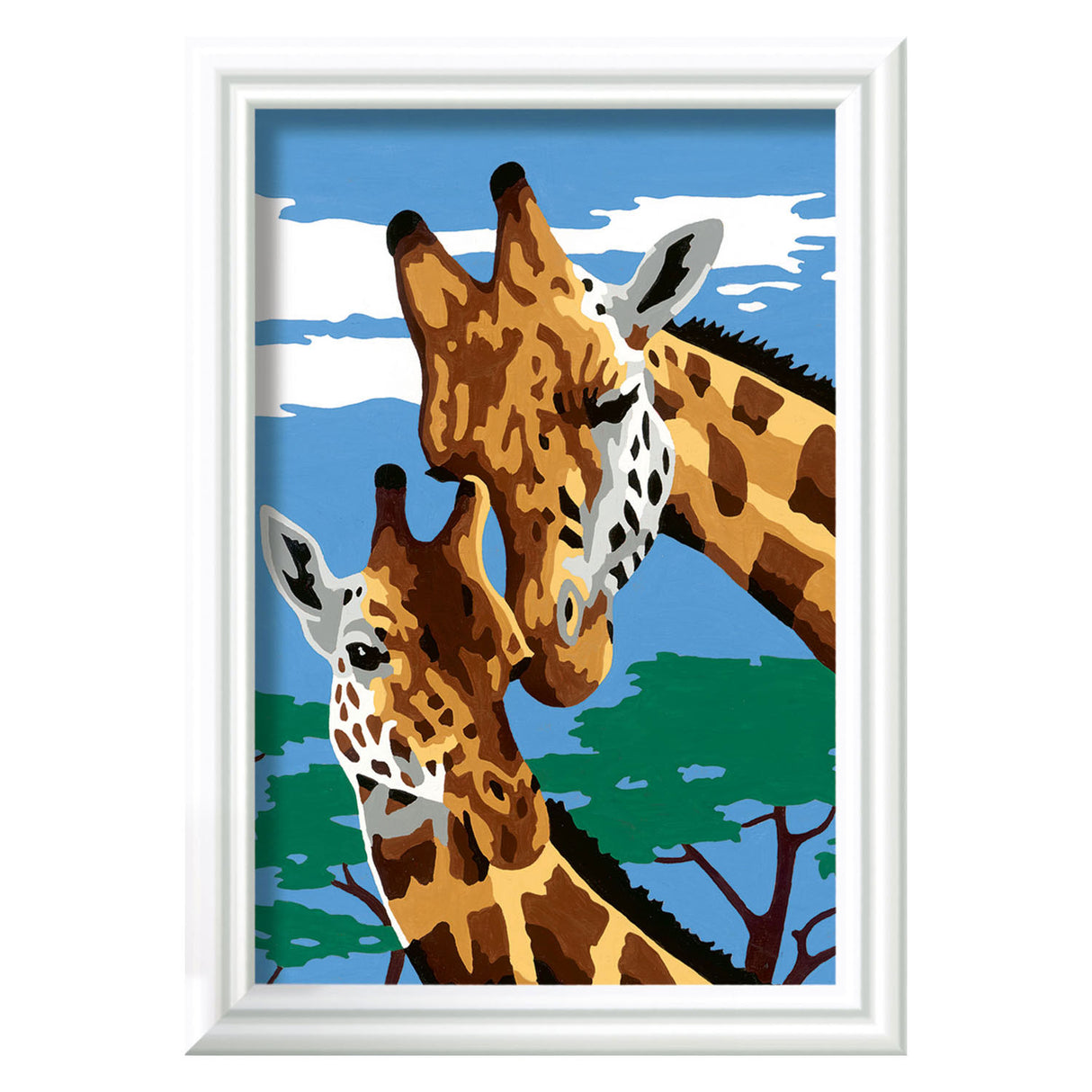Ravensburger Creart peinture au numéro - Girafes mignonnes