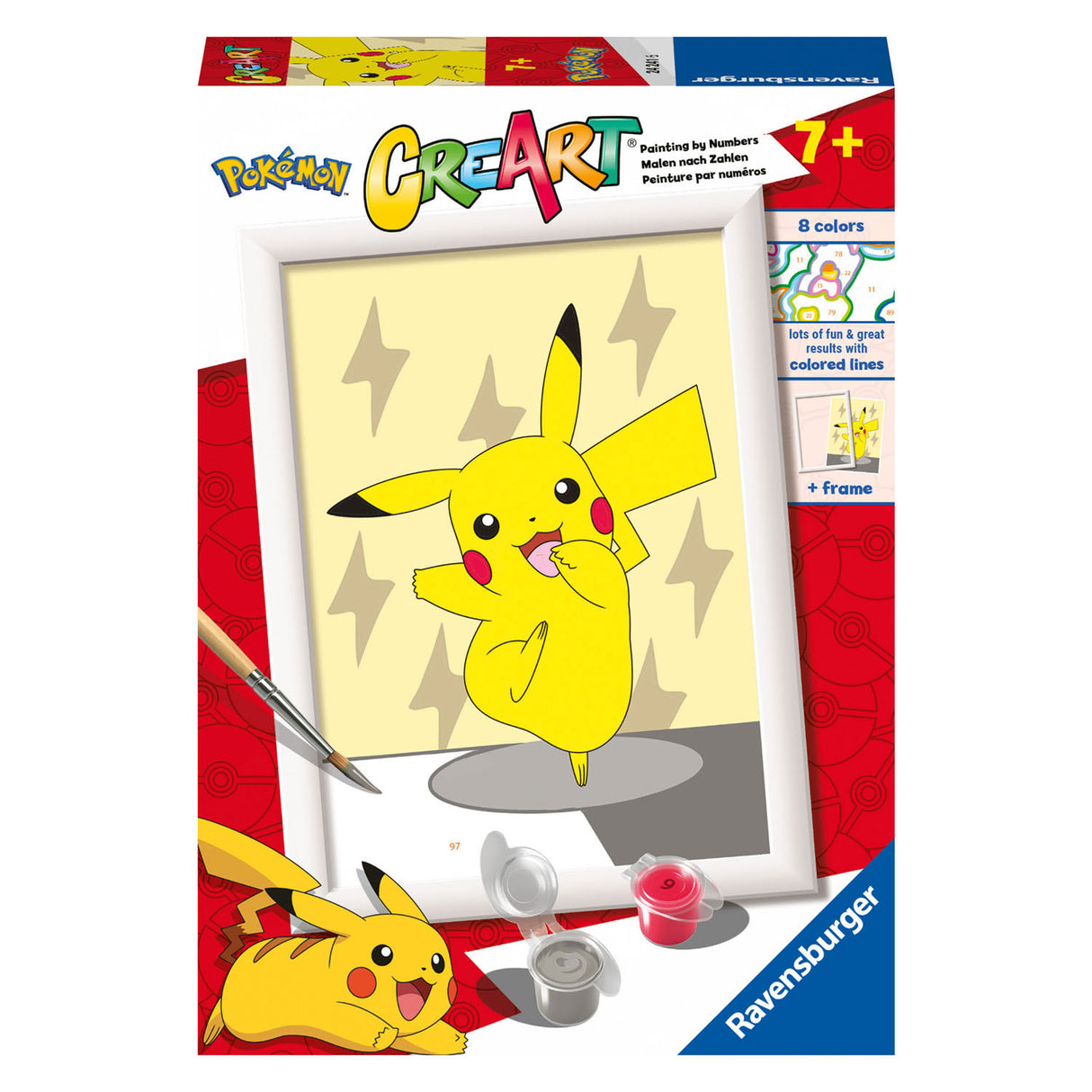 Ravensburger Creart peinture sur Song Pikachu Pose