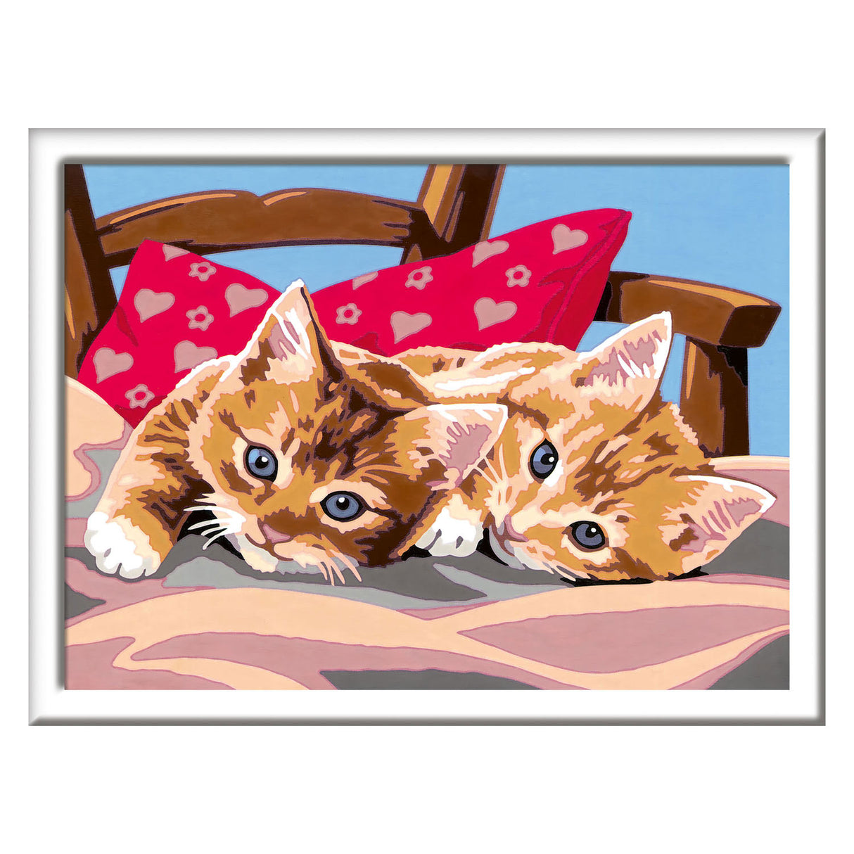 Ravensburger Creart peinture au numéro - deux chats câlins