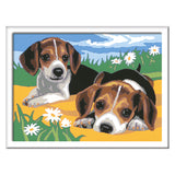 Ravensburger Creart Painting su Number Beagle Puppes