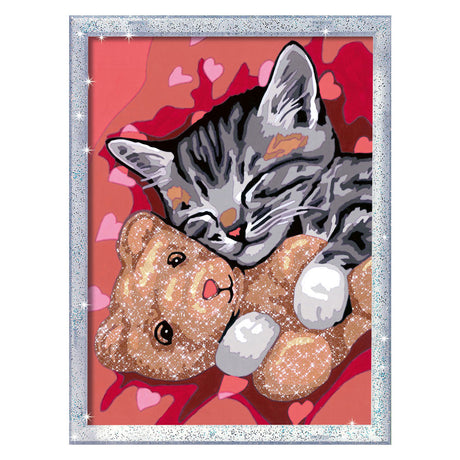 Ravensburger Creart Painting au numéro - Pacifique chaton