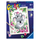 Ravensburger Crart målning på nummer koala schatjes