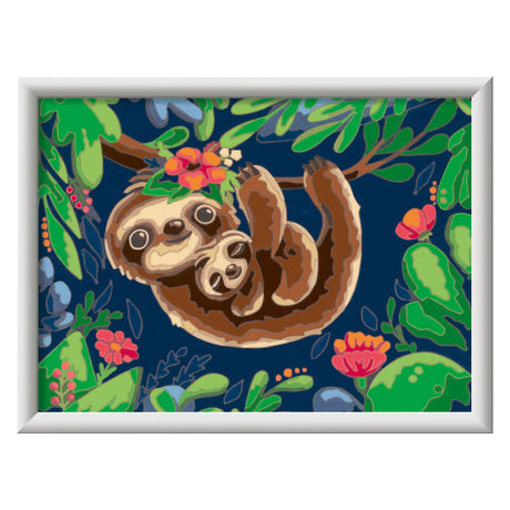 Ravensburger Creart Painting au numéro - mignons paresseux