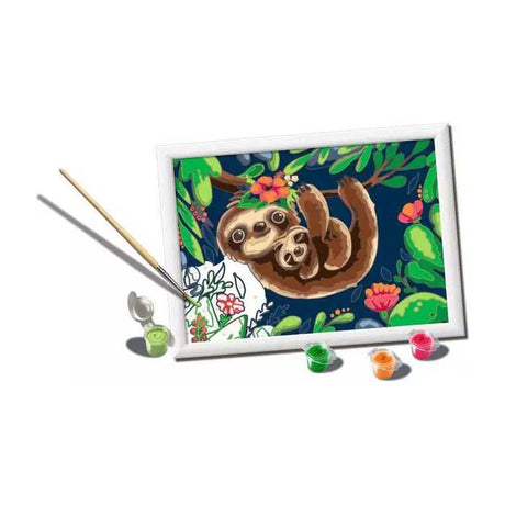 Ravensburger Creart Painting au numéro - mignons paresseux