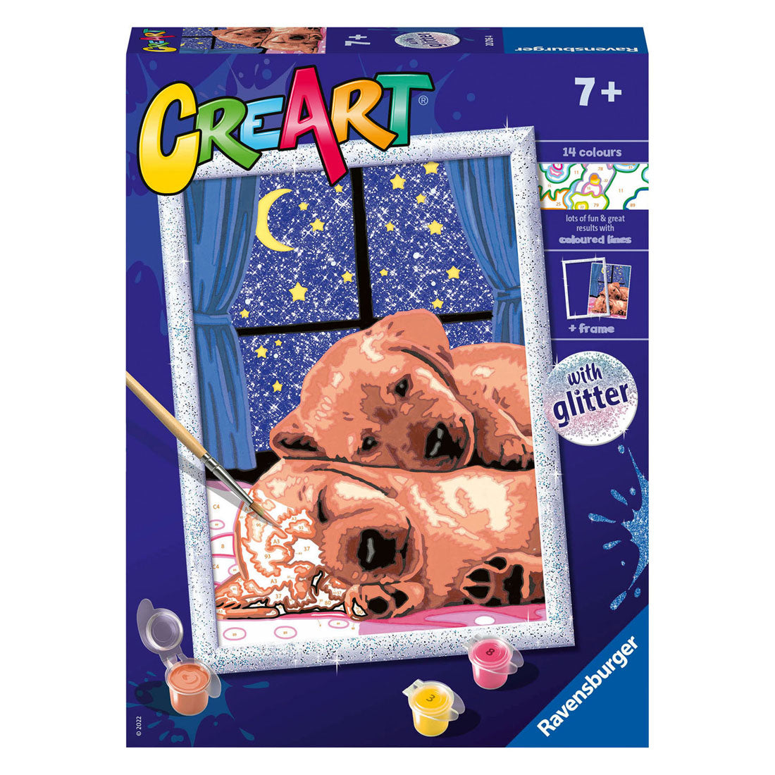 Ravensburger Creart Maleri på nummer Sleep Lekker!