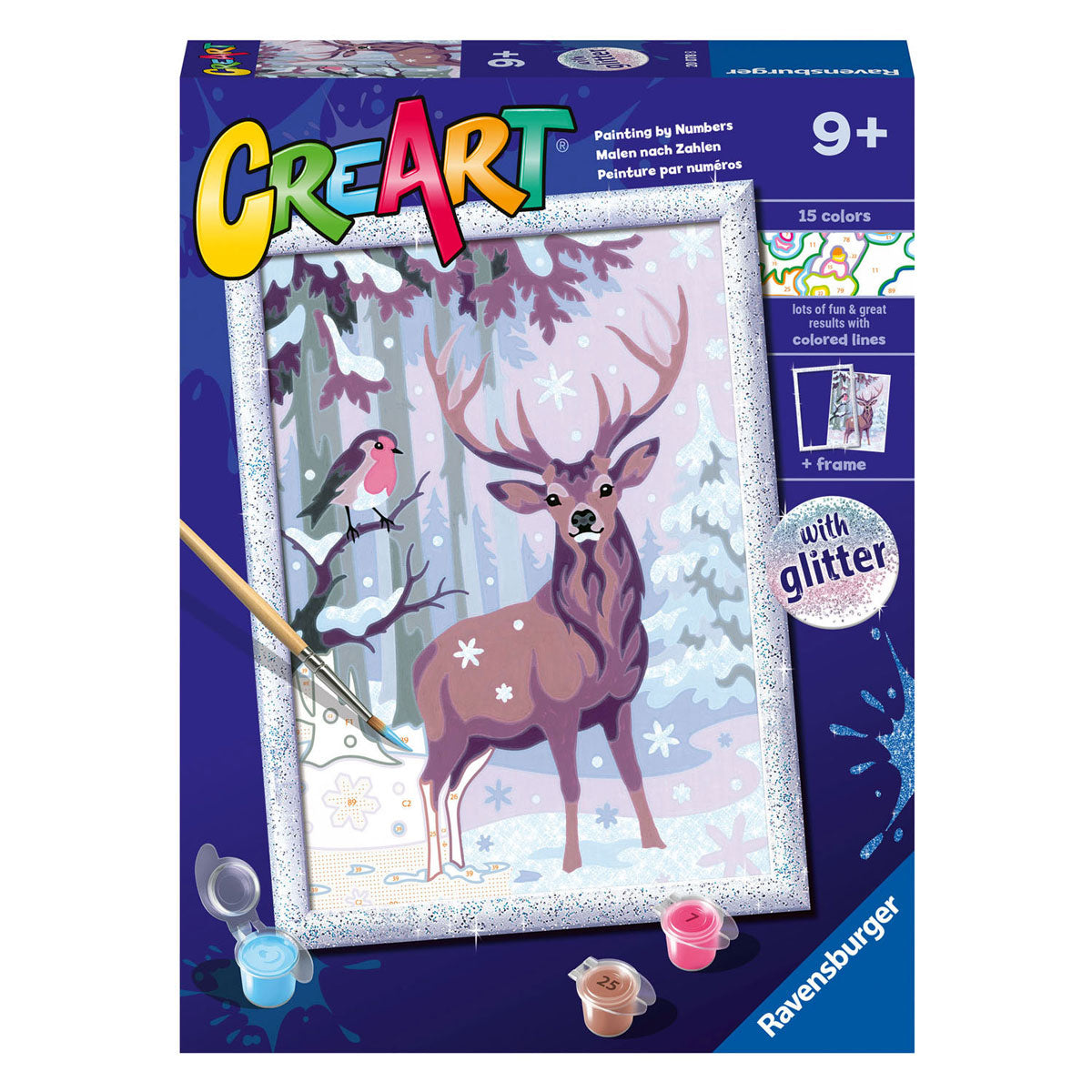 Ravensburger Pintura Creart en Number Festive Friends