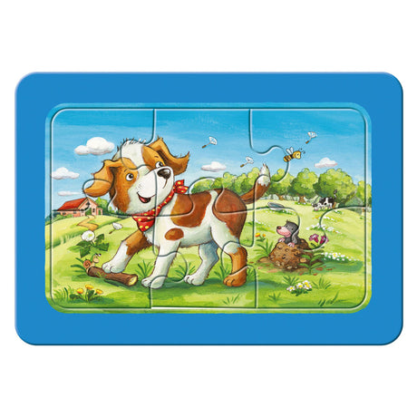 Ravensburger Jigsaw Puzz mes amis animaux, 3x6st.