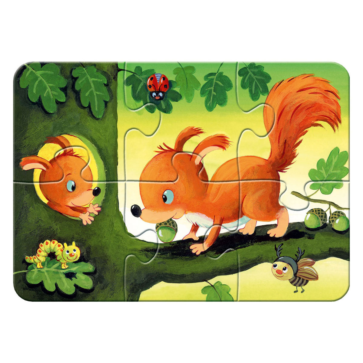 Ravensburger Jigsaw Puzzle Small Animal Families, 4in1