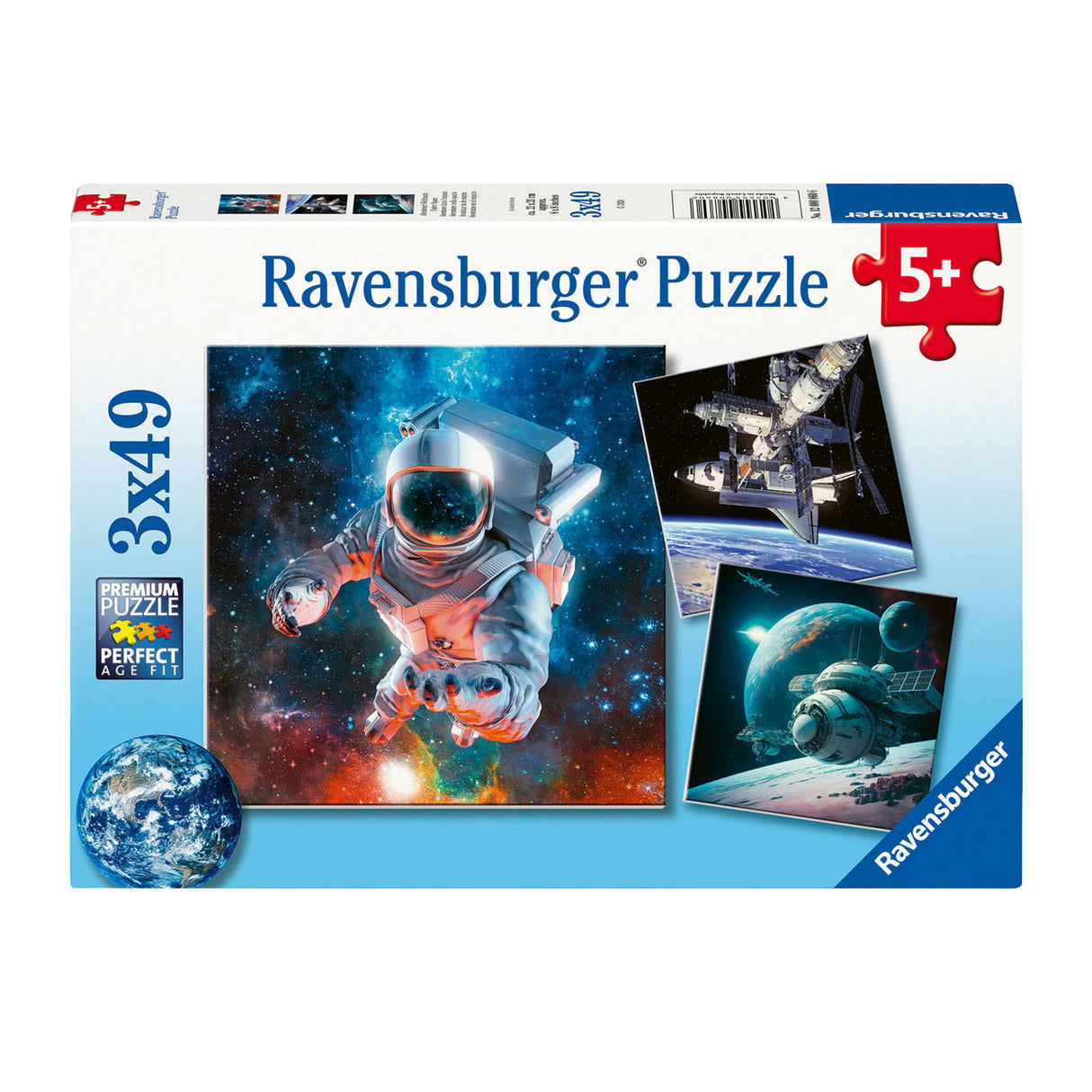 Ravensburger Jigsaw Puzzle Space, 3x49st.