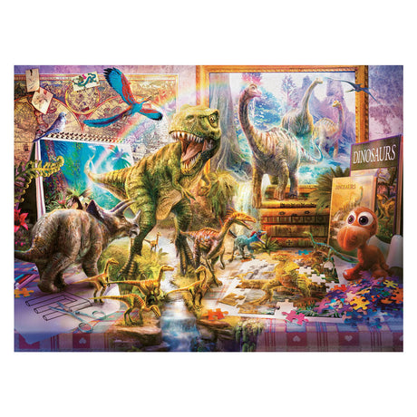 Ravensburger Jigsaw Puzzle XXL Dino and Toys, 100e.