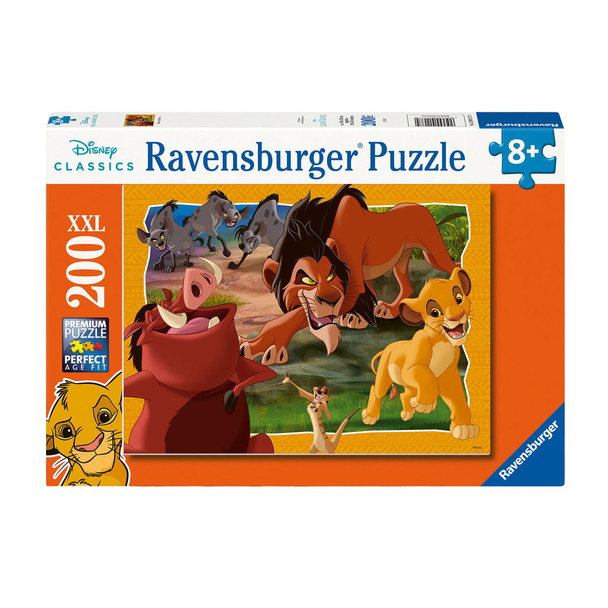 Ravensburger Jigsaw Puzzle XXL Lion King, 200.