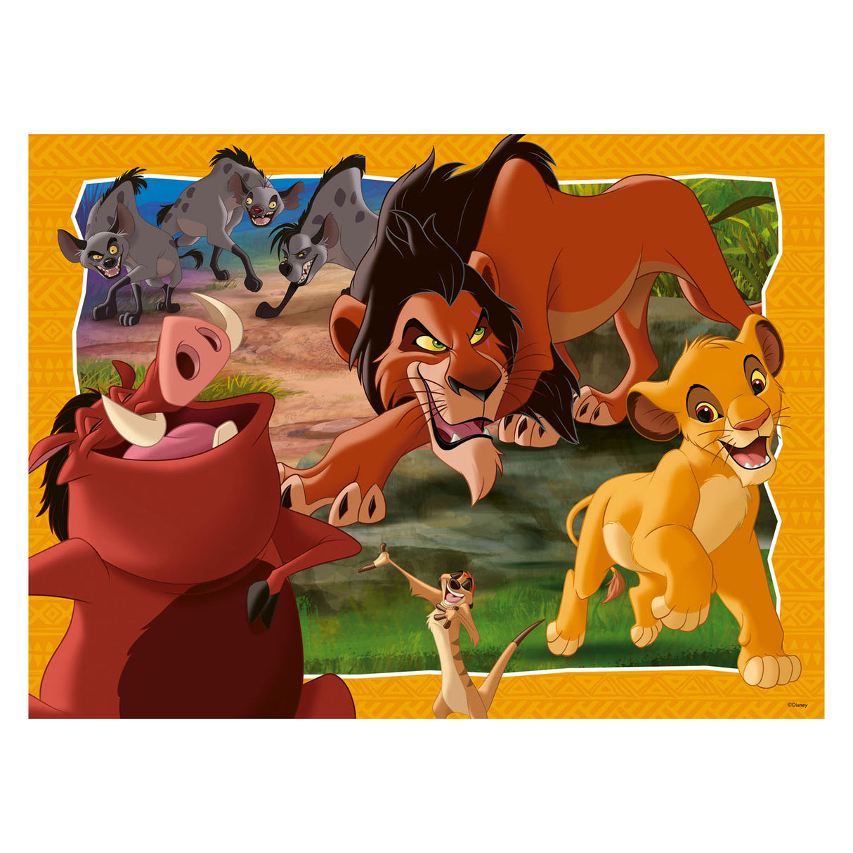 Ravensburger Jigsaw Puzzle XXL Lion King, 200.