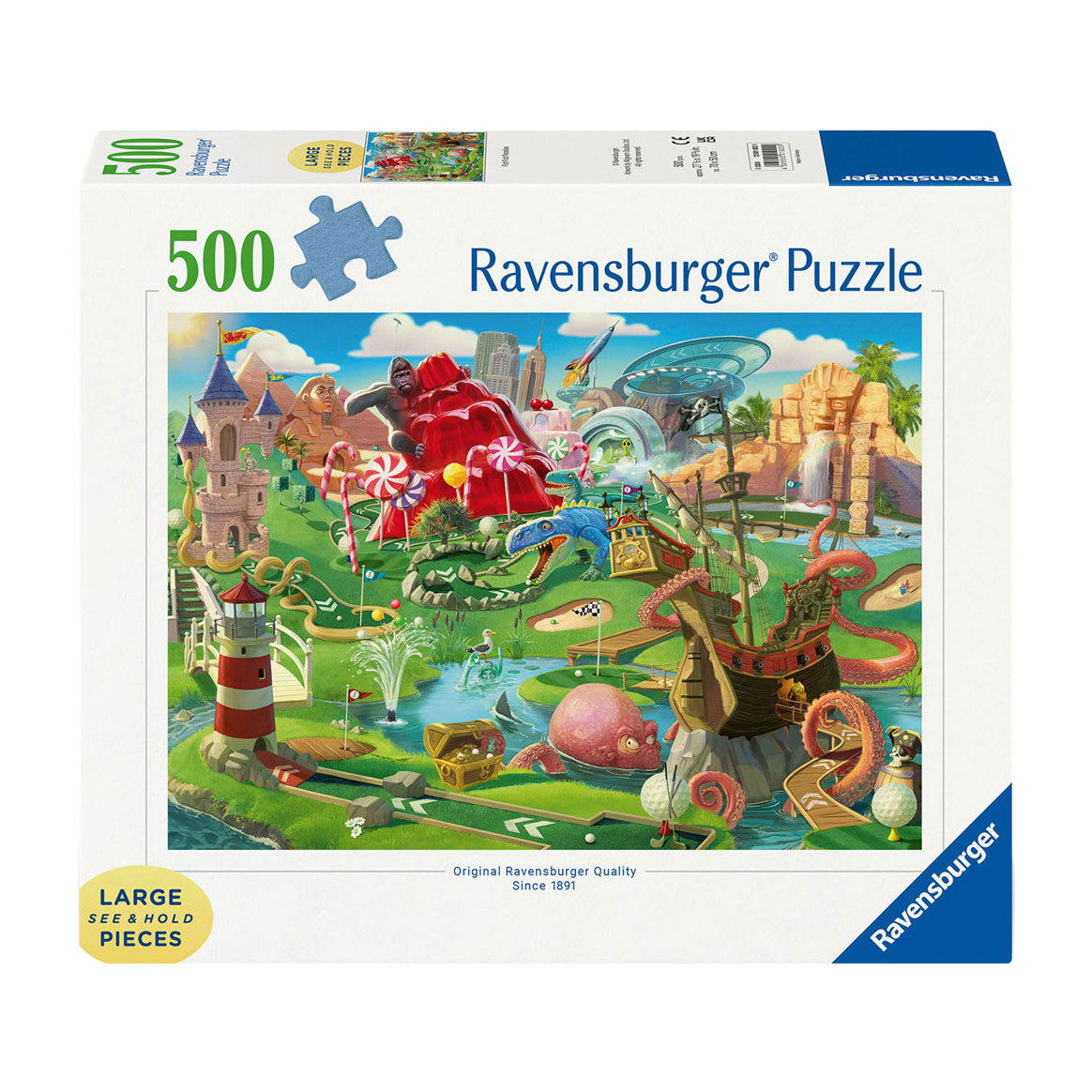 Ravensburger Jigsaw Puzzle Mini Golf Paradijs, 500st.