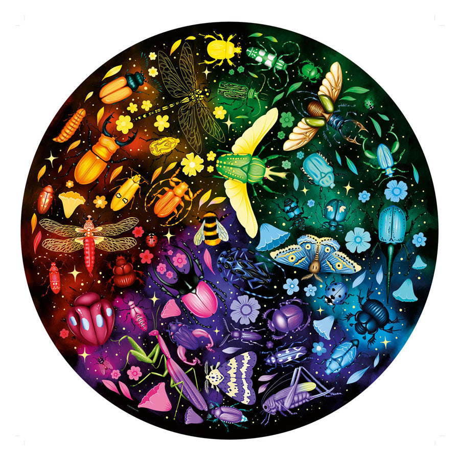 Ravensburger Jigsaw Puzzle Circle of Colours Insekter, 500st.