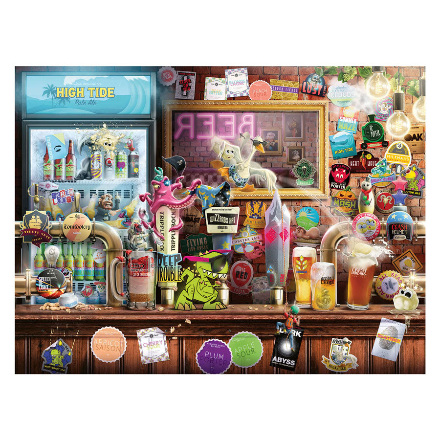 RAVENSBURGER JIGSAW puzzle birre tradizionali, 1500 °.