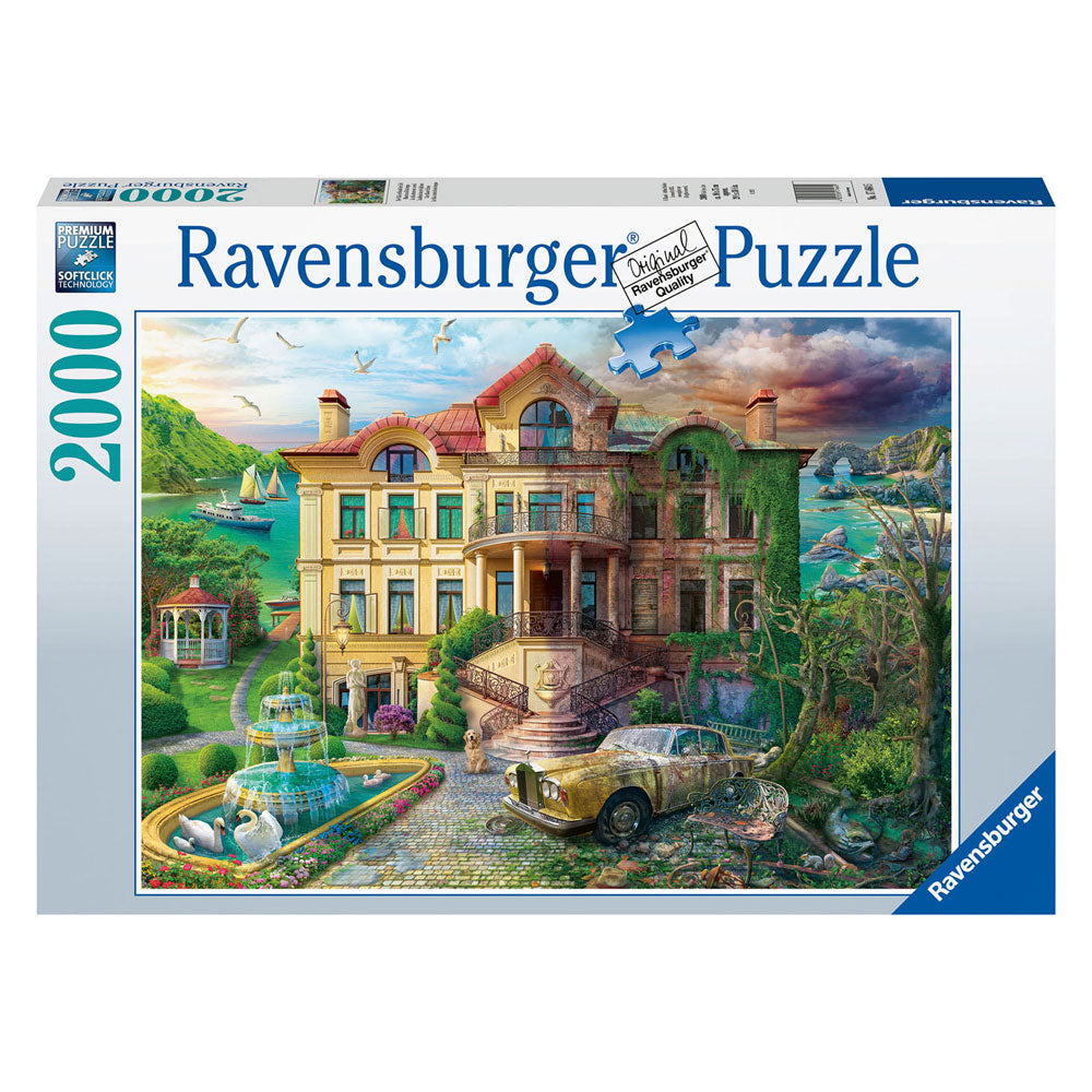 Ravensburger legpuzzel landhuis door de tijd heen, 2000st.