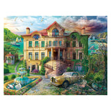 Ravensburger Jigsaw Puzzle Country House over tid, 2000.