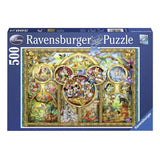 De Ravensburger huet de Puzzle Disney Famill, 500st.