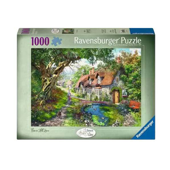 Ravensburger puzzle Flower Hill Lane, 1000 pcs.