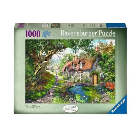 Ravensburger puzzle Flower Hill Lane, 1000 pcs.