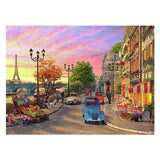 Ravensburger puzzle Paris ambiance soirée 500 pièces paysage.