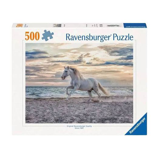 Ravensburger Jigsaw Puzzle Horse på stranden, 500.