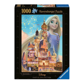 Puzzle Ravensburger Châteaux Disney Raiponce - Puzzle 1000 pièces.