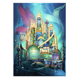 Ravensburger Puzzle Puzzle Disney Castles Ariel, 1000st.