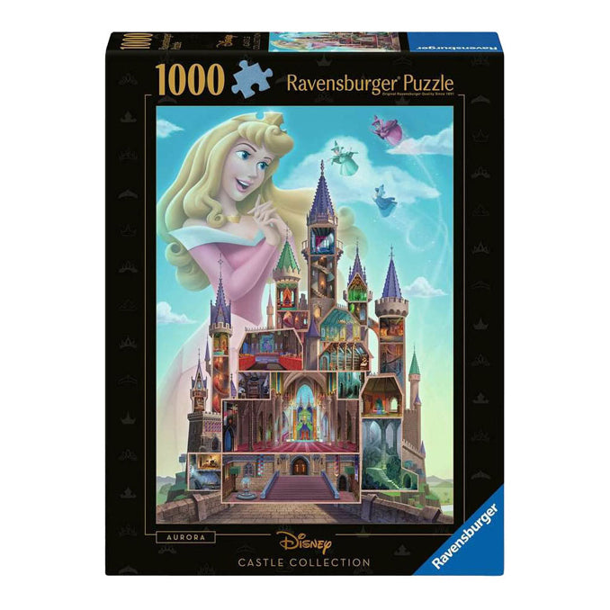 Ravensburger Puzzle Puzzle Disney Castles Aurora, 1000st.