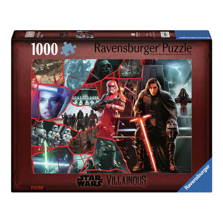 Puzzle Ravensburger Star Wars Kylo Ren - Puzzle 1000 pièces.