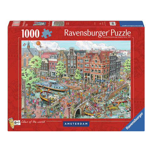 Ravensburger Jigsaw puzzle Fleroux Amsterdam, 1000st.