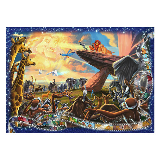 Ravensburger jigsaw puzzle De Leeuwenkoning, 1000st.