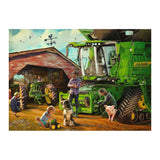 Ravensburger John Deere da og nå, 1000.