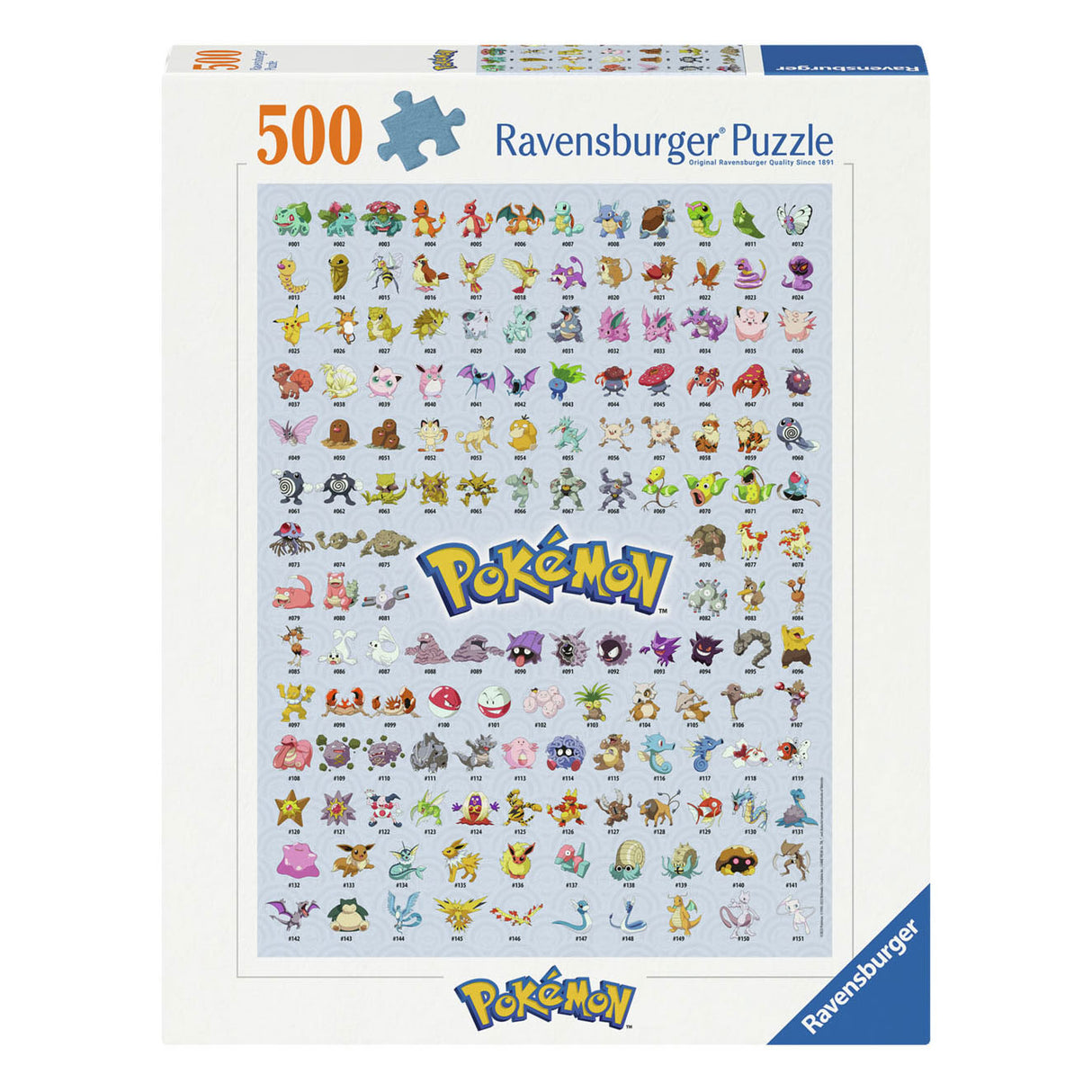 Ravensburger Jigsaw Puzzle Pokémon, 500st.