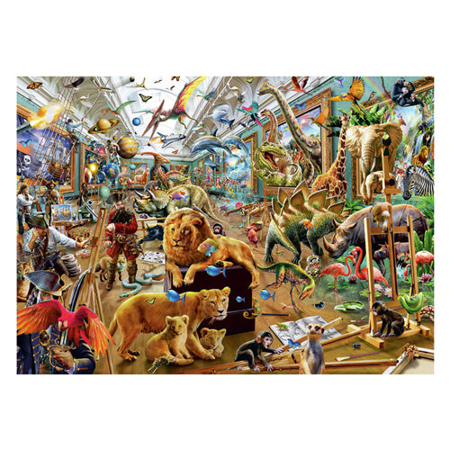 Ravensburger Puzzle Puzzle Chaos dans la galerie, 1000st.