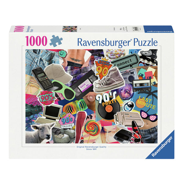 Ravensburger Puzzle du puzzle les années 90, 1000ST.