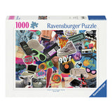 Ravensburger Jigsaw puslespill 90 -tallet, 1000.