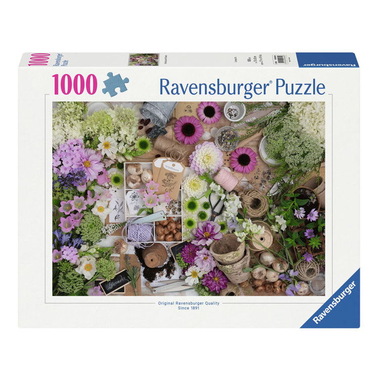 Ravensburger Jigsaw Puzzle for the Love of Flowers, 1000st.