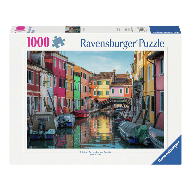 Ravensburger Puzzle Puzzle Burano Italie, 1000st.