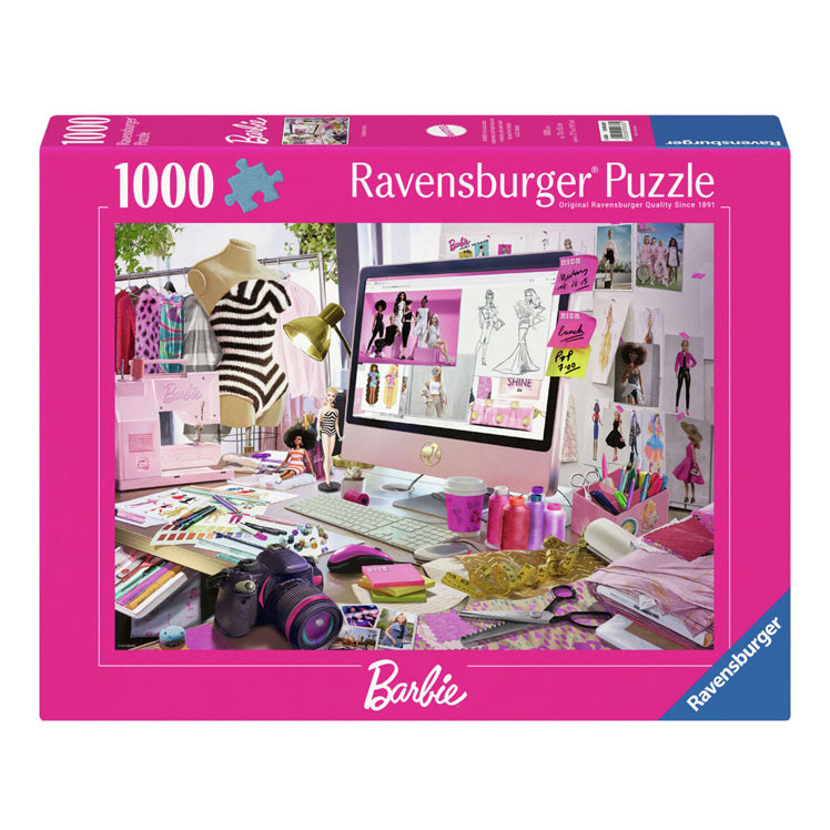 Ravensburger Jigsaw Puzzle Barbie, ikona mody, 1000st.