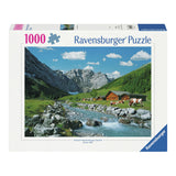 Ravensburger Jigsaw Puzzle Karwendel Mountains Avstrija, 1000st.