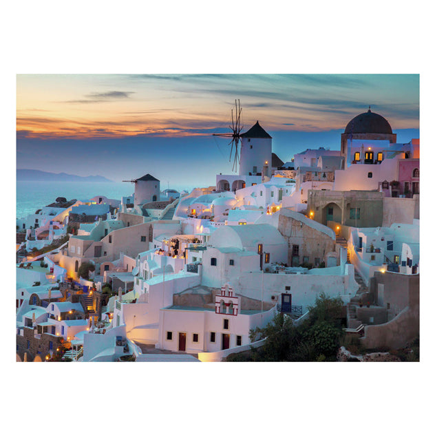 Ravensburger jigsawn evening in Santorini, 1000st.