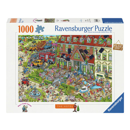 Ravensburger huet Puzzzle Vakanzeport 2: den Hotel, 1000st.