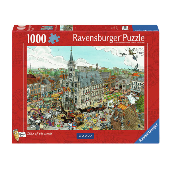 RAVENSBURGER puzzle puzzle Fleroux Gouda, 1000st.