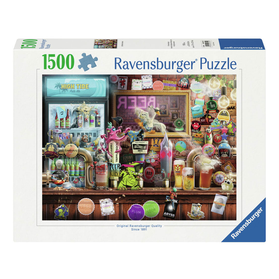 Ravensburger Jigsaw Puzzle Beers tradicionales, 1500 °.