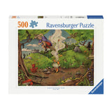 RAVENSBURGER JIGSAW puzzle Bei der Waldhexe, 500st.